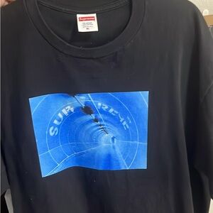 Supreme Black Cotton T-Shirt